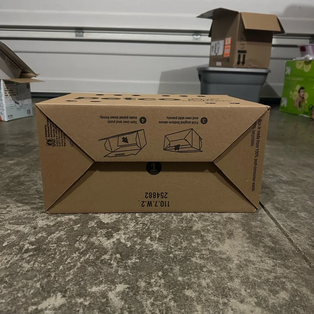 Petco Cardboard Cat Carrier 18.5